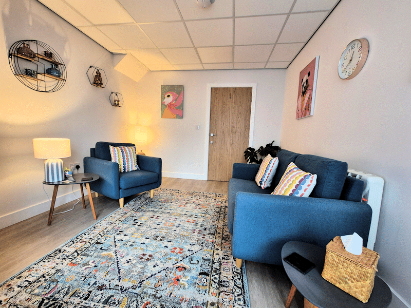 Consulting room at Heswall Hills, Wirral.